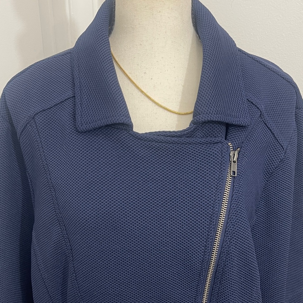 Women's TORRID Navy Jacket - Picture 4 of 16